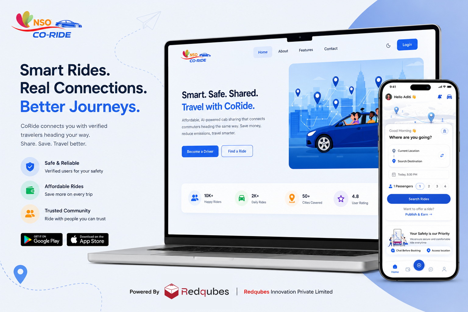 NSO CoRide — Smart Ride Booking Platform